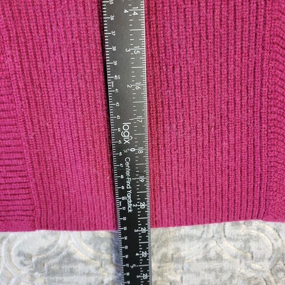 Athleta Sweater Women's XS Pink Mulberry Turin Wool Cashmere Blend Pullover - Picture 8 of 12